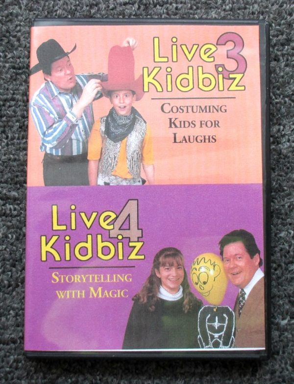 Live Kidbiz 3 & 4 DVD