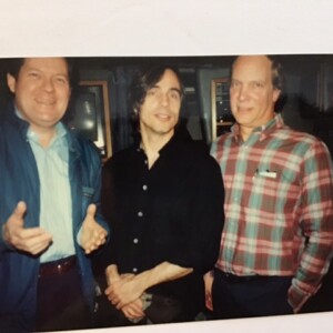 David with Jackson Browne and Andy Sixsmith