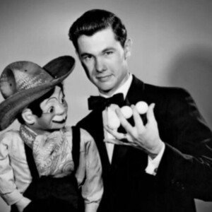 Johnny Carson, Magician and Ventriloquist, 1950's.