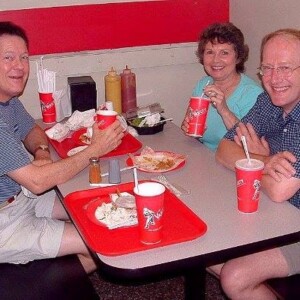 David with Cheryl and Jeremy of Practical Magic UK ….Varsity in Atlanta