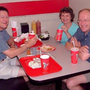 David with Cheryl and Jeremy of Practical Magic UK ….Varsity in Atlanta